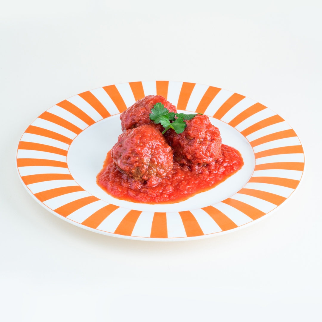 Polpette cilentane al sugo di pomodoro